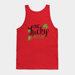 One Lucky mom Tank Top